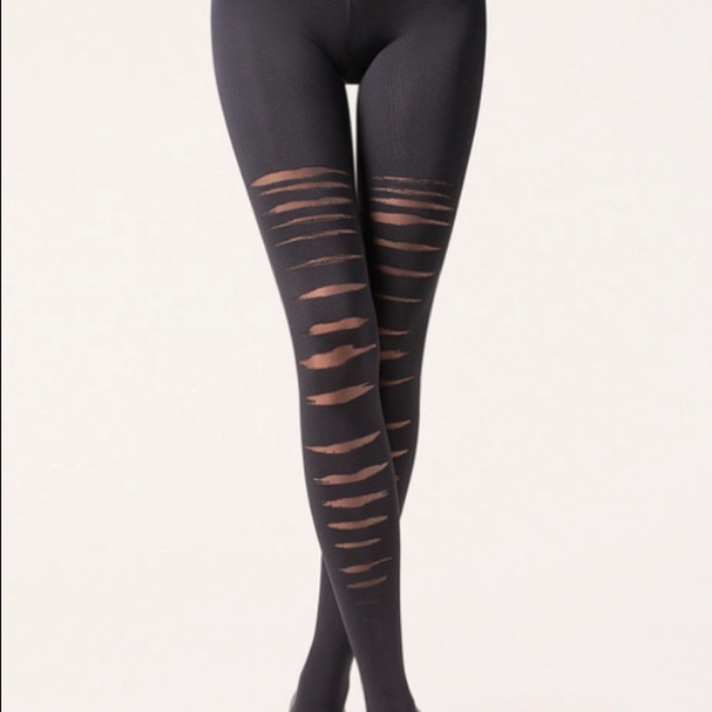 🌺HP🌺Gabriella black pantyhose - Picture 3 of 4